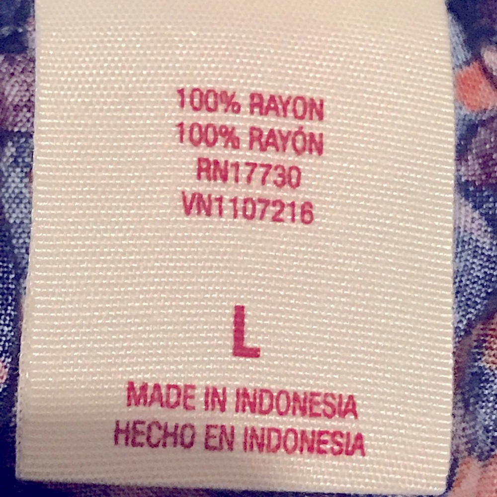 Mossimo Supply Co. Floral Multicolored Midi Skirt- Women’s Size Large - Picture 5 of 8